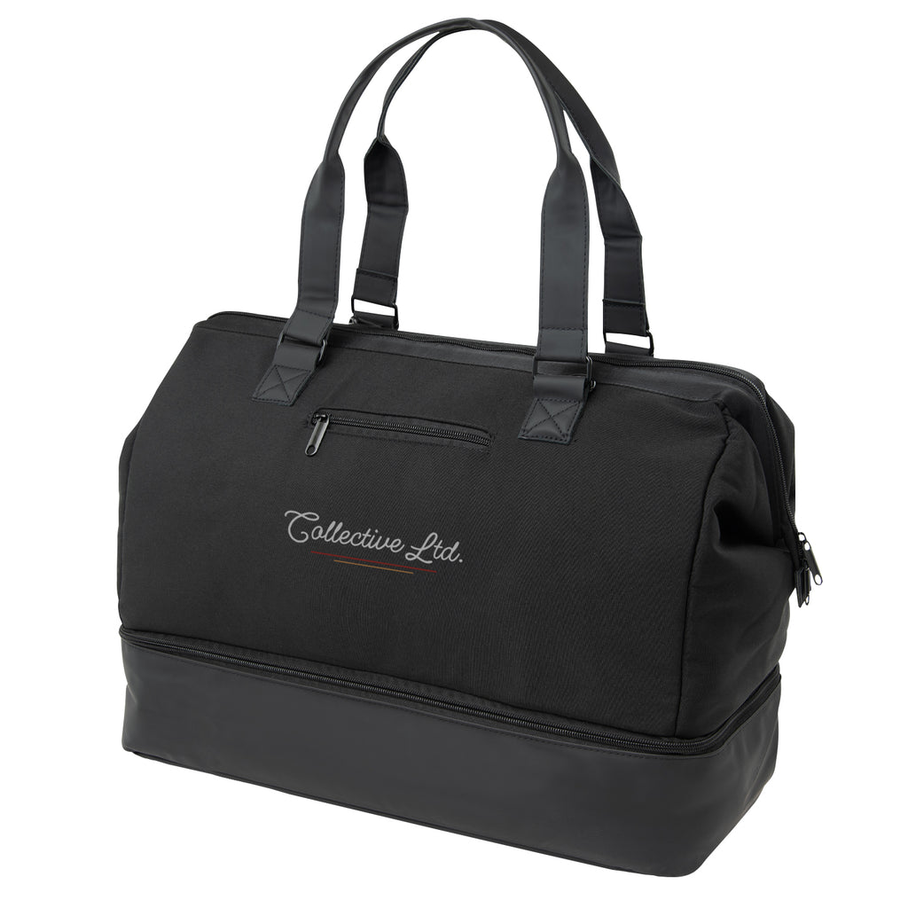 Weekender Travel Bag with Drop-Bottom