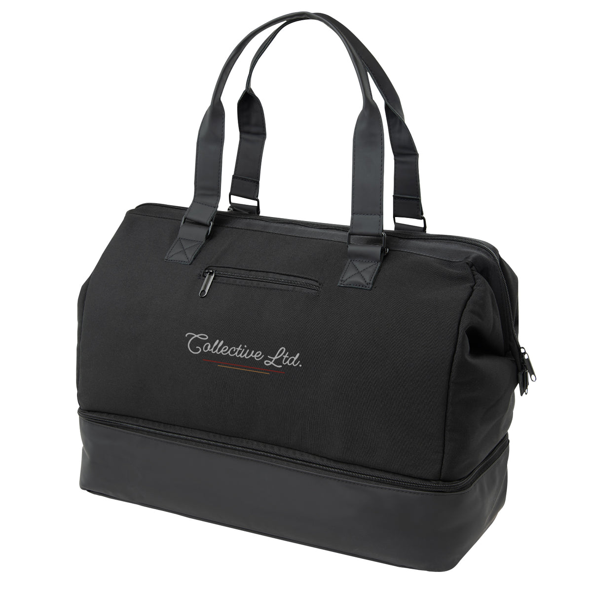 Weekender Travel Bag with Drop-Bottom