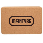Wellable Natural Cork Yoga Block - Natural - Front