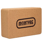 Wellable Natural Cork Yoga Block - Natural - Right Angle 2