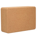Wellable Natural Cork Yoga Block - Natural - Right Angle 4