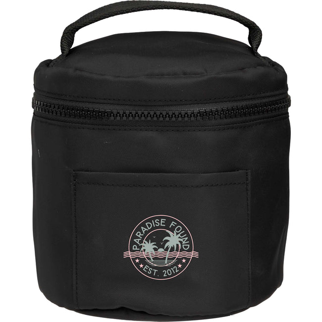 Wellable Round Travel Case in Recycled Polyester Full Color