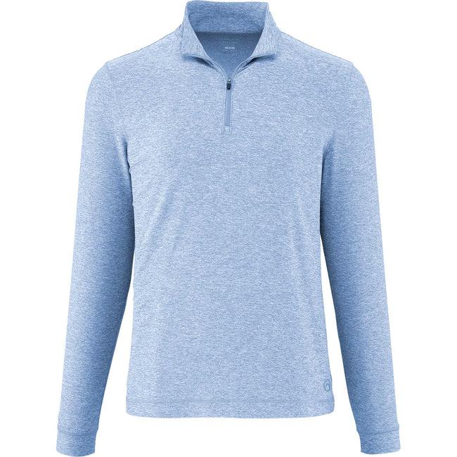Wellable Stretch Knit Quarter Zip for Men Full Color