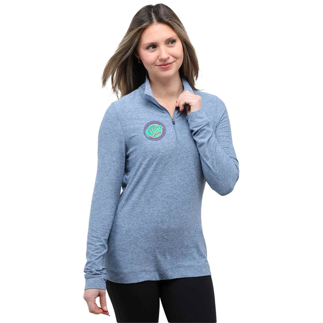 Wellable Stretch Knit Quarter Zip for Women Full Color
