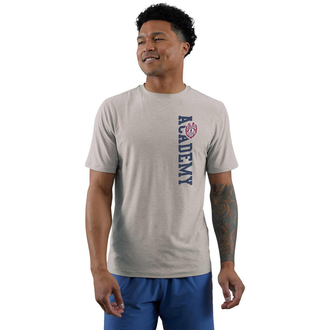 Wellable Stretch Performance Tee for Men Embroidery