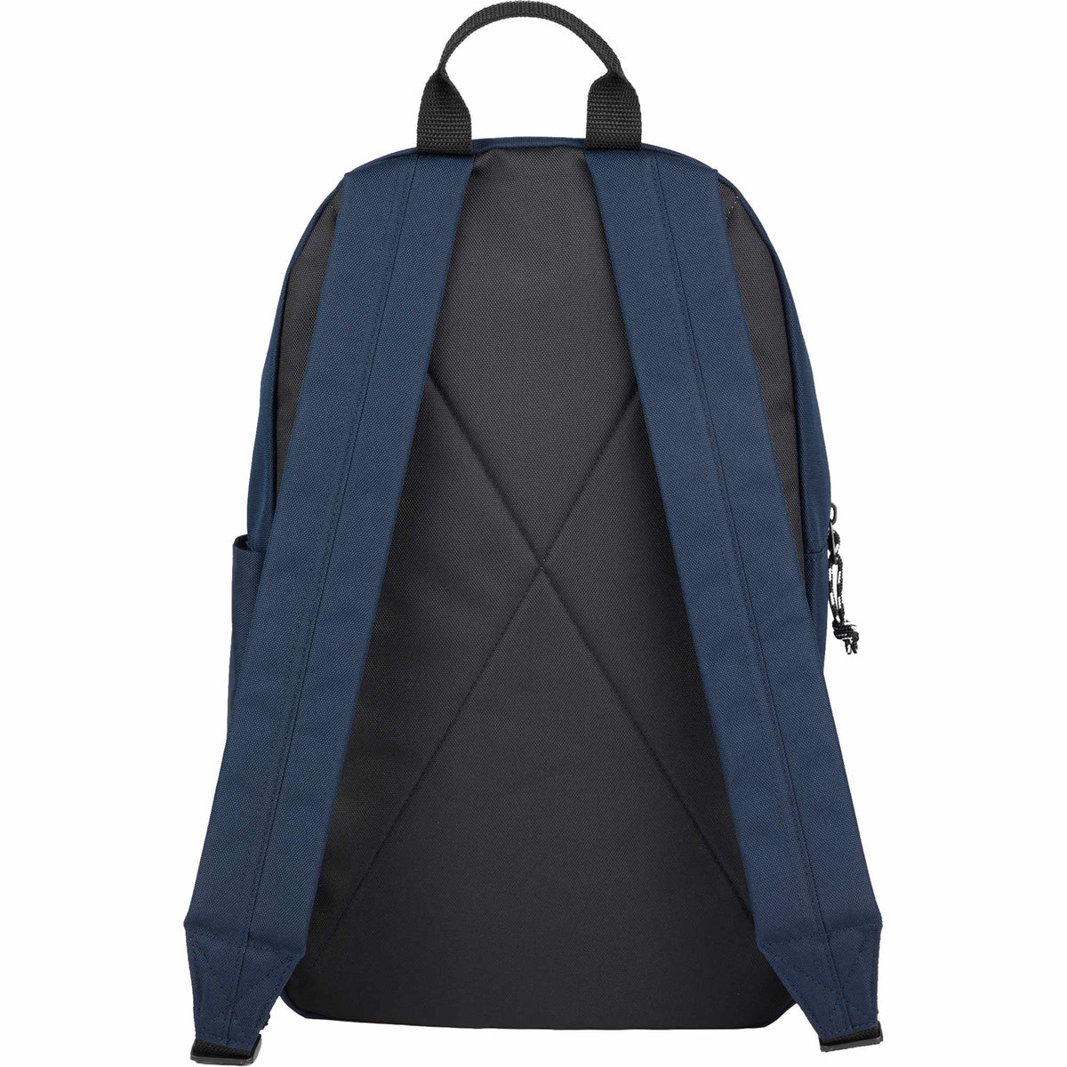 Wink Recycled Laptop Backpack, 15 Inch Embroidery - Navy - Back