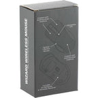 Wizard Antimicrobial Wireless Mouse - Black - Packaging Back