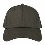 Wolverine Six Panel Cap, Grey Claw Label Embroidery - Black Olive - Front