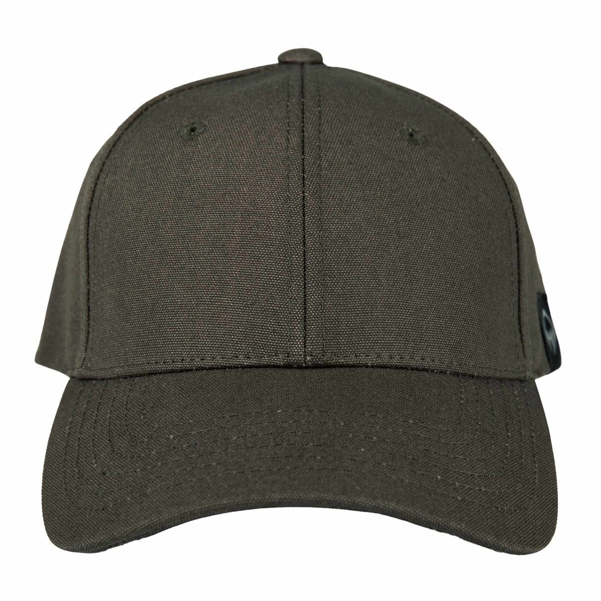 Wolverine Six Panel Cap, Grey Claw Label Embroidery - Black Olive - Front