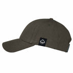 Wolverine Six Panel Cap, Grey Claw Label Embroidery - Black Olive - Left Side