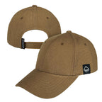 Wolverine Six Panel Cap, Grey Claw Label Embroidery - Chestnut - Right Angle