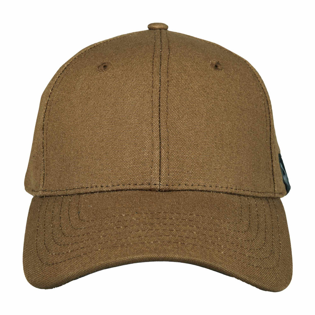Wolverine Six Panel Cap, Grey Claw Label Transfer - Chestnut - Front