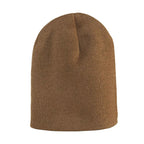 Wolverine Stretch Knit Work Beanie Embroidery - Chestnut - Back