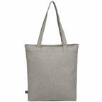 Work Anywhere Laptop Tote in Recycled Polyester - Gray - Back