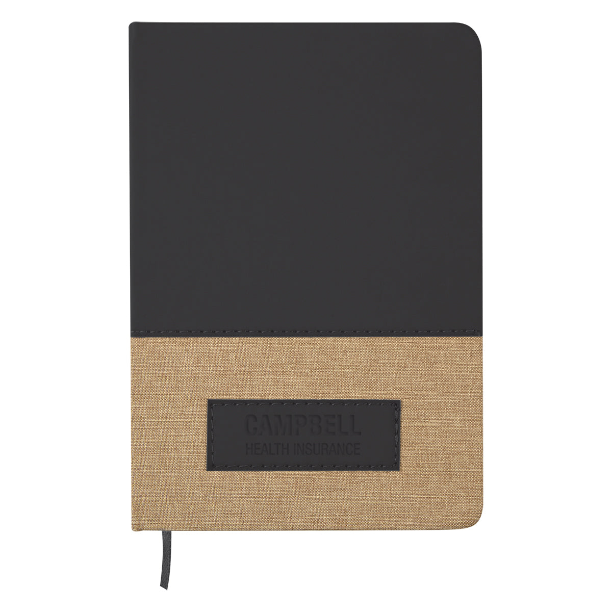 Write Attendant Notebook Journal - Black - Debossing