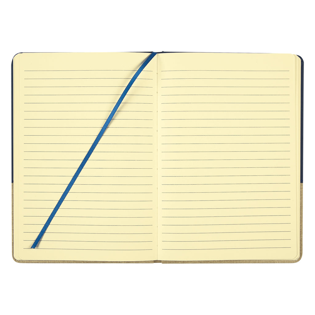 Write Attendant Notebook Journal - Navy - Open