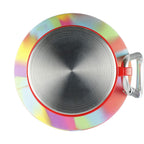 Zigoo Collapsible Silicone Bottle, Tie Dye, 18 oz Full Color - TIE-DYE - Photo 2