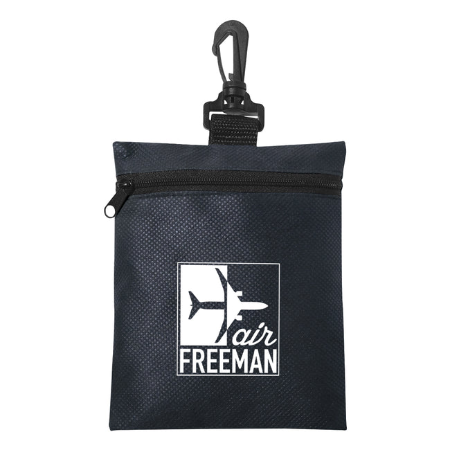 Zippered Pouch, Non-Woven