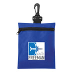 Zippered Pouch, Non-Woven - Royal Blue - Colorbrite